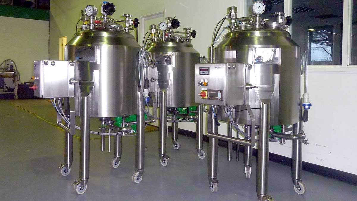 Novartis – 80-litre Product Mixing Vessels